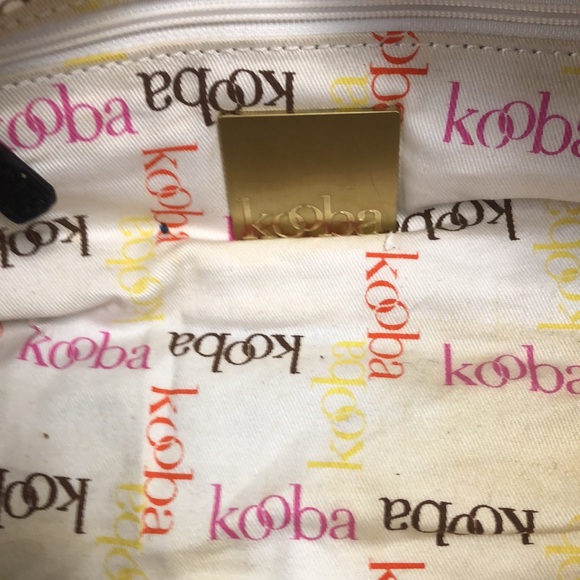 Authentic VTG Kooba Black Leather Studded Handbag - Picture 9 of 11